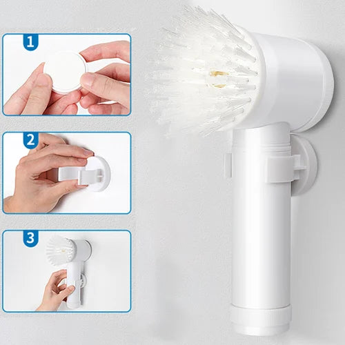 Handheld USB charging 5 in 1 Magic Brush/Kitchen and Home cleaner